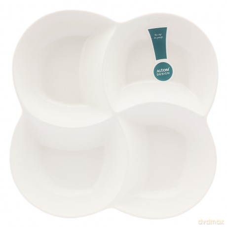 Regular Naczynie 4 - Dzielne 26,5cm Porcelana Kremowa