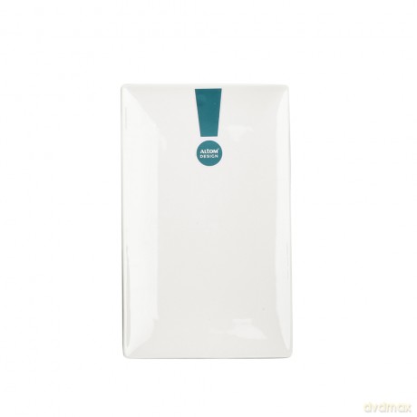 Regular Półmisek Prostokątny 31 cm Porcelana Kremowa