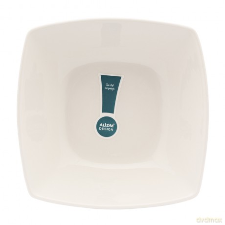 Regular Talerz Głęboki 17 cm 740 Ml Porcelana Kremowa New