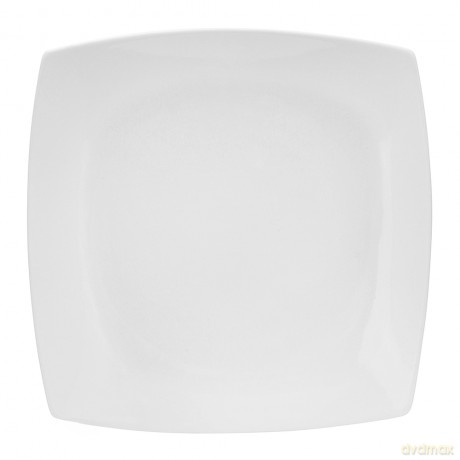 Regular Talerz Płytki 27 cm Porcelana Kremowa