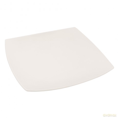 Regular Talerz Płytki 27 cm Porcelana Kremowa