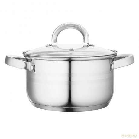 Remo Garnek 2,6 L Śr.18cm.Wys 10,5cm z Pokrywą