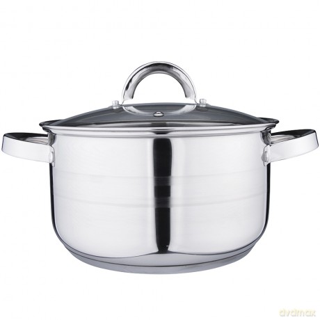 Remo Garnek 4,7 L Śr.22cm.Wys 12,5cm z Pokrywą