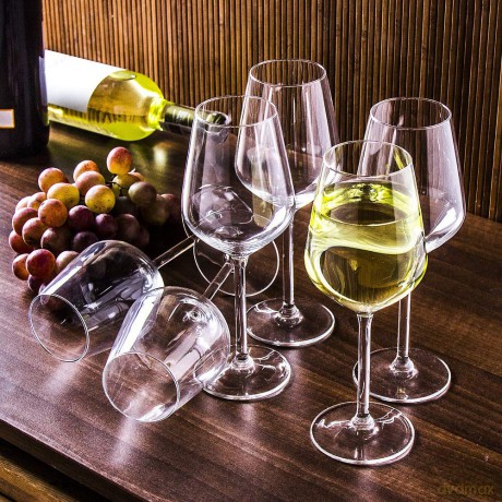 Rubin Kpl. 6 Kieliszków Wino Białe 370ml