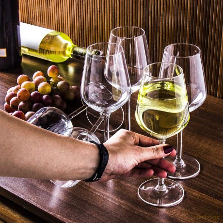 Rubin Kpl. 6 Kieliszków Wino Białe 370ml
