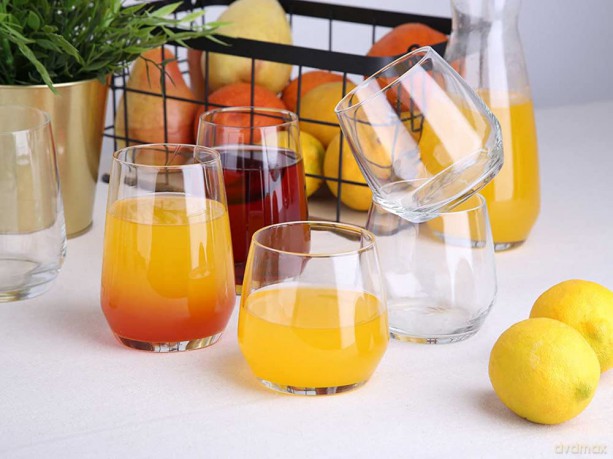 Rubin Kpl.6 Szklanek 370ml