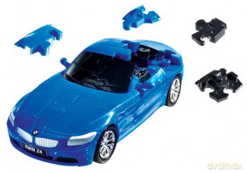 CARS 3D - BMW Z4 (niebieski) [PUZZLE]