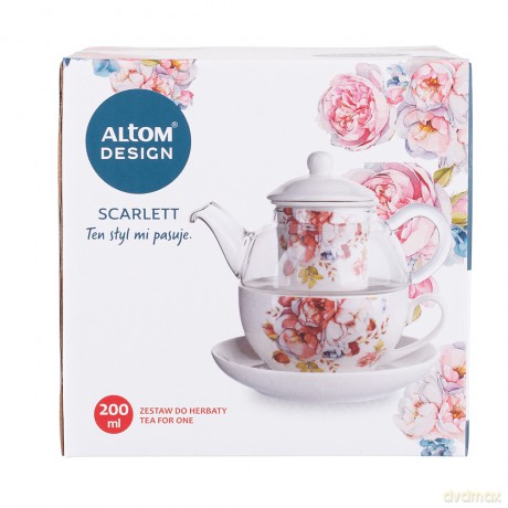 Scarlett Zestaw Do Herbaty Tea For One Color Box