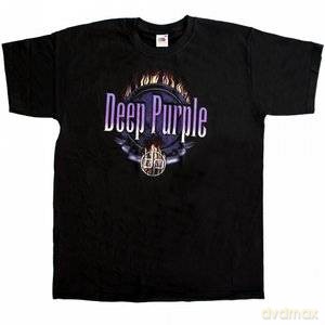 Deep Purple: Flames Logo (S) [T-Shirt]