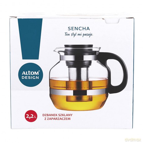 Sencha Dzbanek z Zaparzaczem 2200 Ml