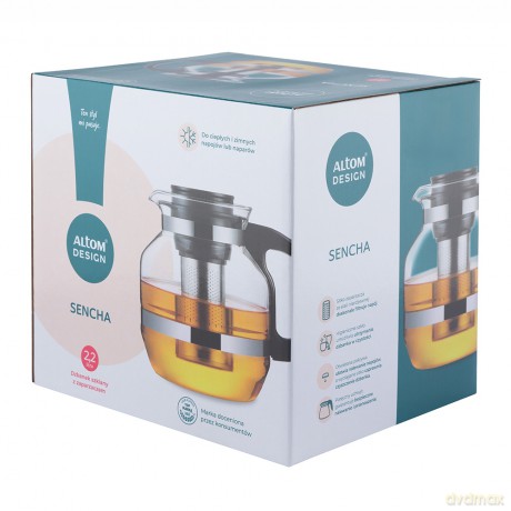 Sencha Dzbanek z Zaparzaczem 2200 Ml