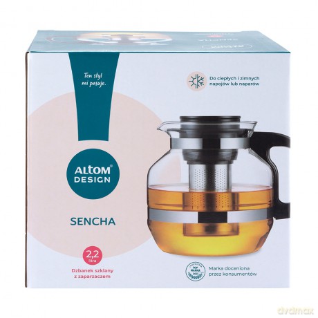Sencha Dzbanek z Zaparzaczem 2200 Ml