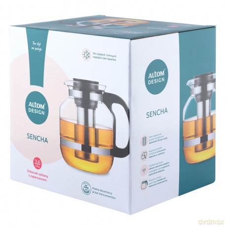 Sencha Dzbanek z Zaparzaczem 2600 Ml