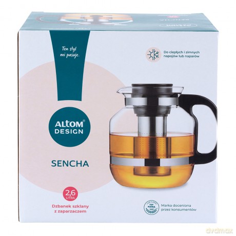 Sencha Dzbanek z Zaparzaczem 2600 Ml