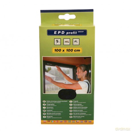 Siatka Na Owady 100x100cm Czarna