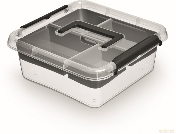 Simplestore Insert Pojemnik Do Przechowywania z Pok. I Rączką 29x29x11cm 6l (1377)