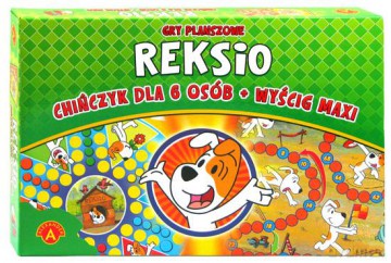 Reksio - Chińczyk + Wyścig (duży) [GRA]