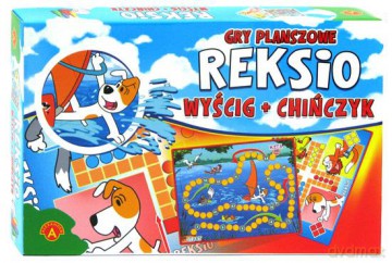 Reksio - Chińczyk + Wyścig (mały) [GRA]