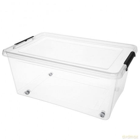 Simplestore Pojemnik Do Przechowywania z Pok.Na Kółkach 58x39x25cm 40l (1722)