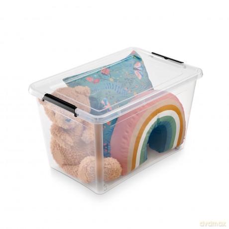 Simplestore Pojemnik Do Przechowywania z Pok.Na Kółkach 58x39x35cm 60l (1732)