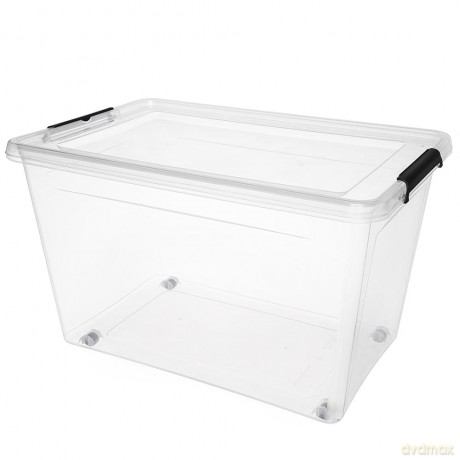Simplestore Pojemnik Do Przechowywania z Pok.Na Kółkach 58x39x35cm 60l (1732)