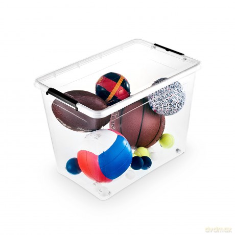 Simplestore Pojemnik Do Przechowywania z Pok.Na Kółkach 58x39x42cm 80l (1742)