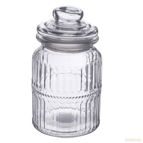 Słoik Do Przechowywania 900ml Relief Nowy