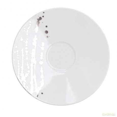 Splendor Spodek 16cm Biały Platyna