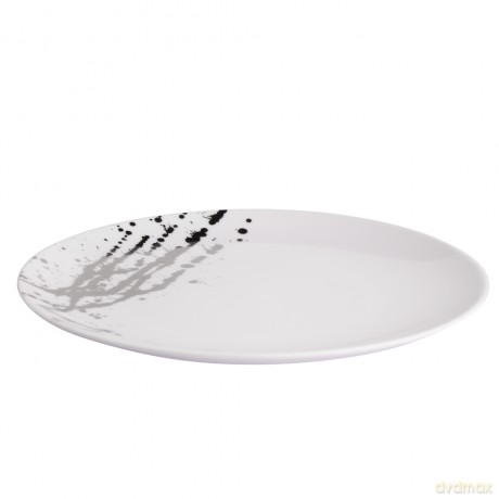Splendor Talerz Deserowy 22cm Biały Platyna