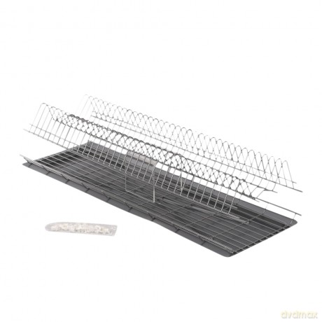 Suszarka Meblowa 80cm Srebrna z Tacką