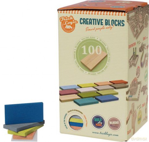 Creative Blocks - Mix kolorów 100 el. [ZABAWKA]