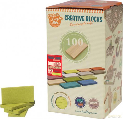 Creative Blocks - Seledyn 100 el. [ZABAWKA]