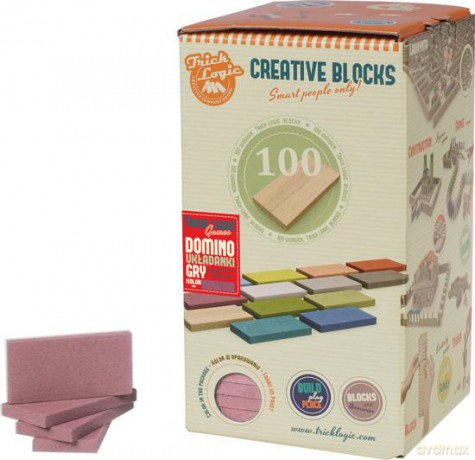Creative Blocks - Śliwka 100 el. [ZABAWKA]