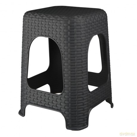 Taboret Grafit