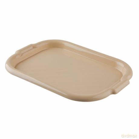 Taca Prostokątna 39x27x2,5cm Beż