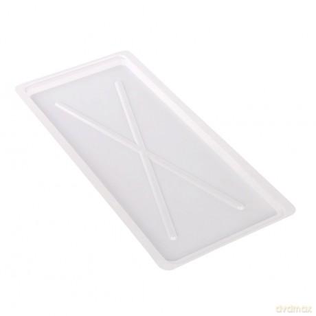Tacka Biała Szeroka Utwardzana 50x22,5cm (Do Suszarek 50cm)