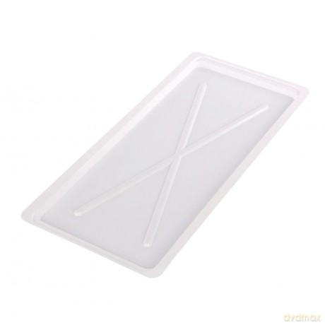 Tacka Biała Szeroka Utwardzana 50x22,5cm (Do Suszarek 50cm)