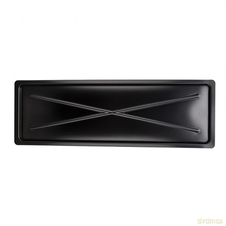 Tacka Czarna Szeroka 75x24,7cm (Do Suszarki Meblowej 80cm)