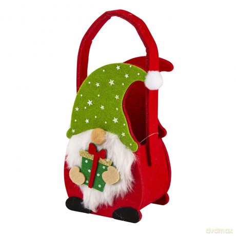 Torebka Filcowa Skrzat 11x8x18+4 cm