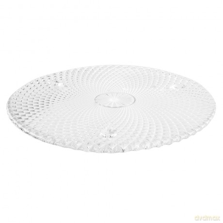 Tortownica Niska Karo Na Nóżkach Śr.28cm (Kolor Box) (09-012/31)