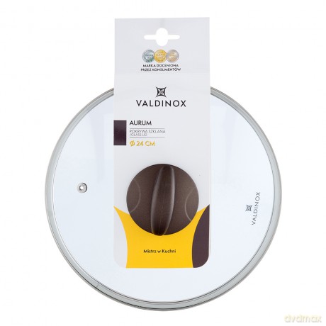 Valdinox Aurum Pokrywa Szklana 24cm