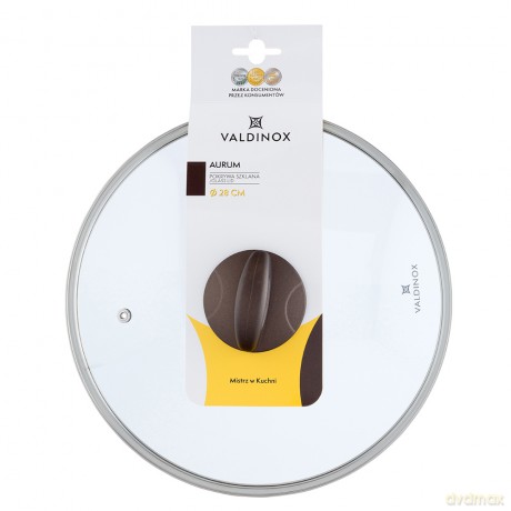 Valdinox Aurum Pokrywa Szklana 28cm