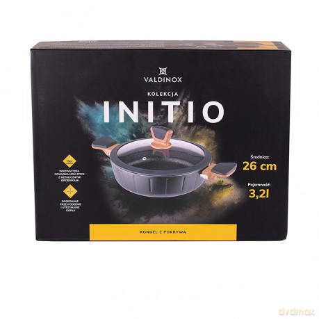 Valdinox Initio Rondel 26cm z Pokrywą 3,2l.