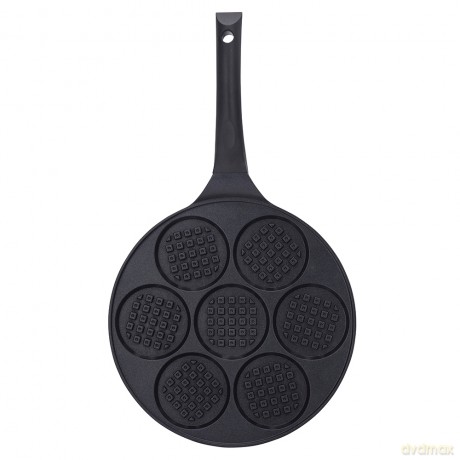 Valdinox Patelnia Do Placków I Jajek Sadzonych Odlewana 26cm Wafel