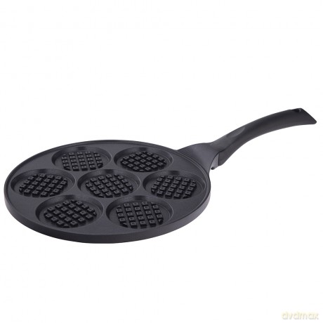 Valdinox Patelnia Do Placków I Jajek Sadzonych Odlewana 26cm Wafel