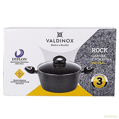 Valdinox Rock Garnek 18cm z Pokrywą 1,7l