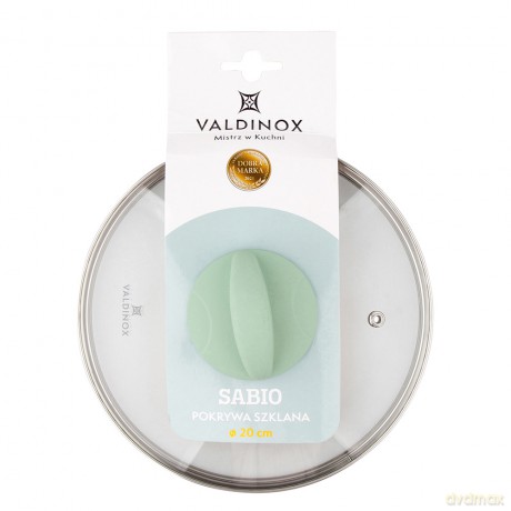 Valdinox Sabio Pokrywa Szklana 20cm