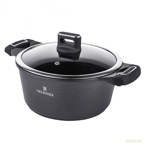 Valdinox Strong Garnek 24cm z Pokrywą 4,3 L.