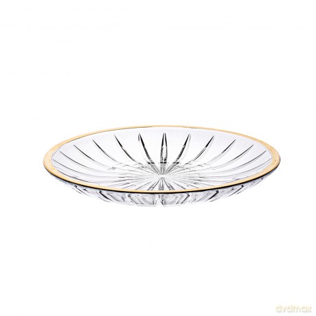 Venus Gold Talerz Ze Złotym Obrzeżem 15,2cm