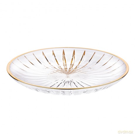 Venus Gold Talerz Ze Złotym Obrzeżem 25,0cm